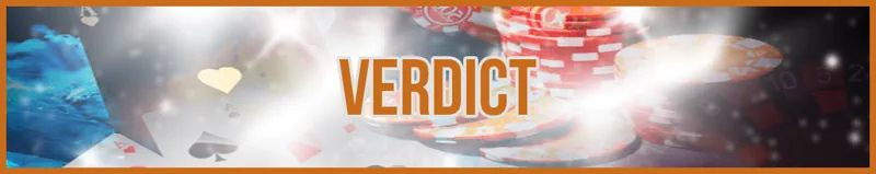 Verdict banner