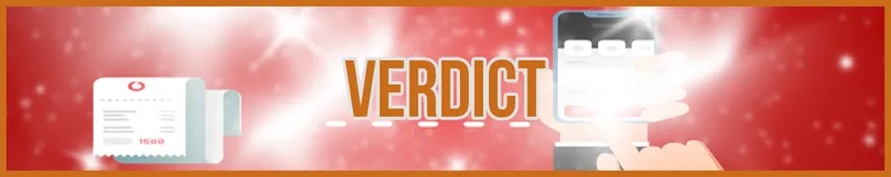 Verdict banner