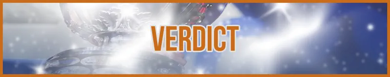 Verdict banner