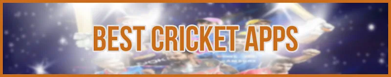 Best Cricket Apps banner