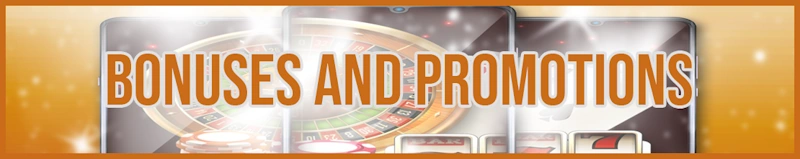 Bonuses and Promotions banner
