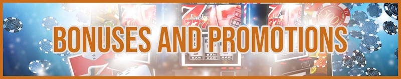 Bonuses and promotions banner