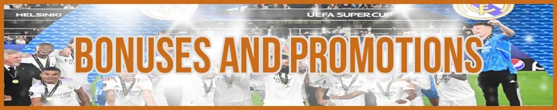 Bonuses and Promotions banner