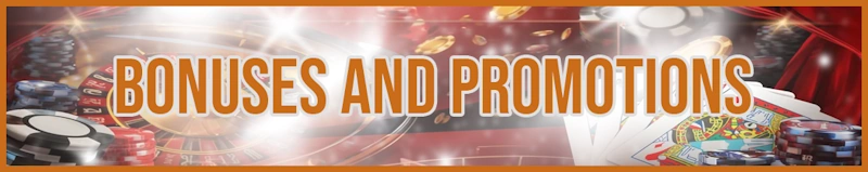Bonuses and Promotions banner