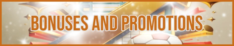 bonuses and promotions banner