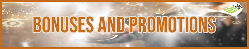 Bonuses and Promotions banner