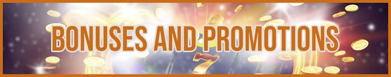 Bonuses and Promotions banner