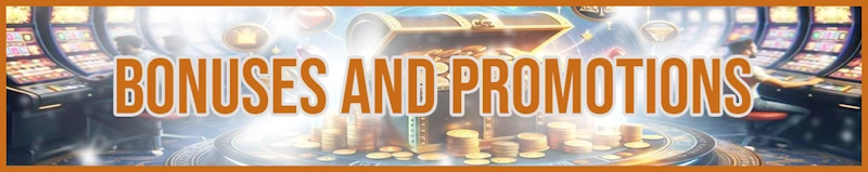 Bonuses and Promotions banner