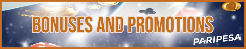 Bonuses and Promotions banner