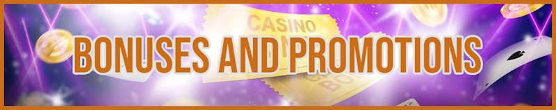 Bonuses and Promotions banner