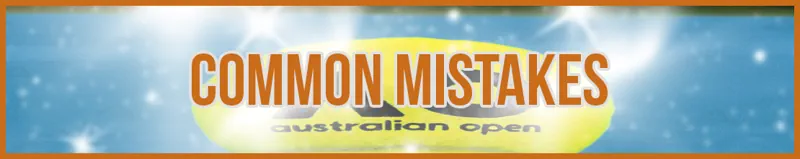 Common Mistakes banner