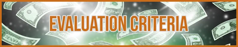Evaluation Criteria banner