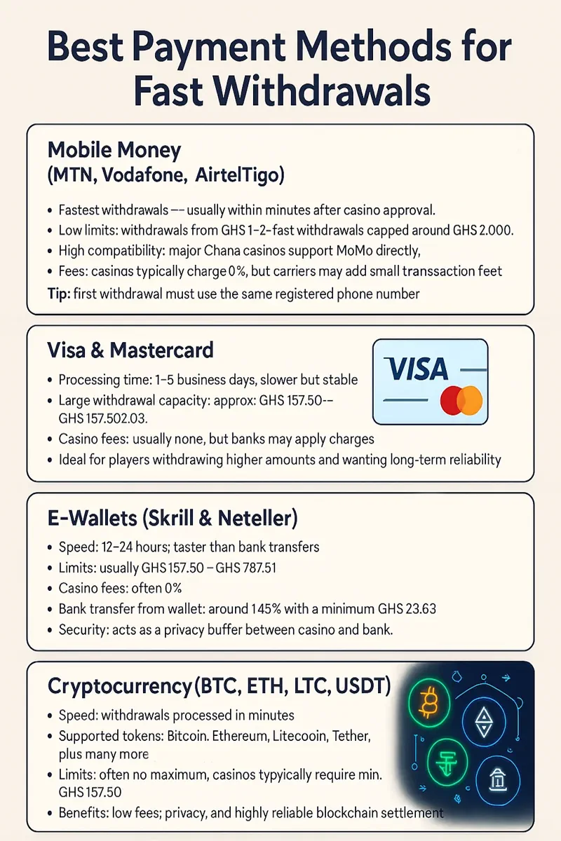 Payment Methods infographic