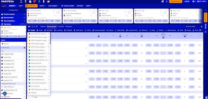 Sportsbook Features screenshot