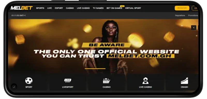 Melbet Casino screenshot