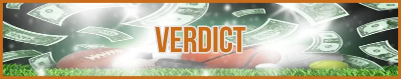 Verdict banner
