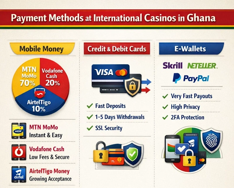 Payment Methods infogrphic