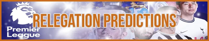 Relegation Predictions banner