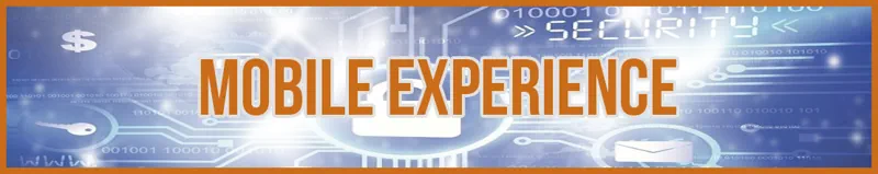 Mobile Experience banner