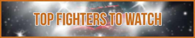 Top Fighters to Watch bnner