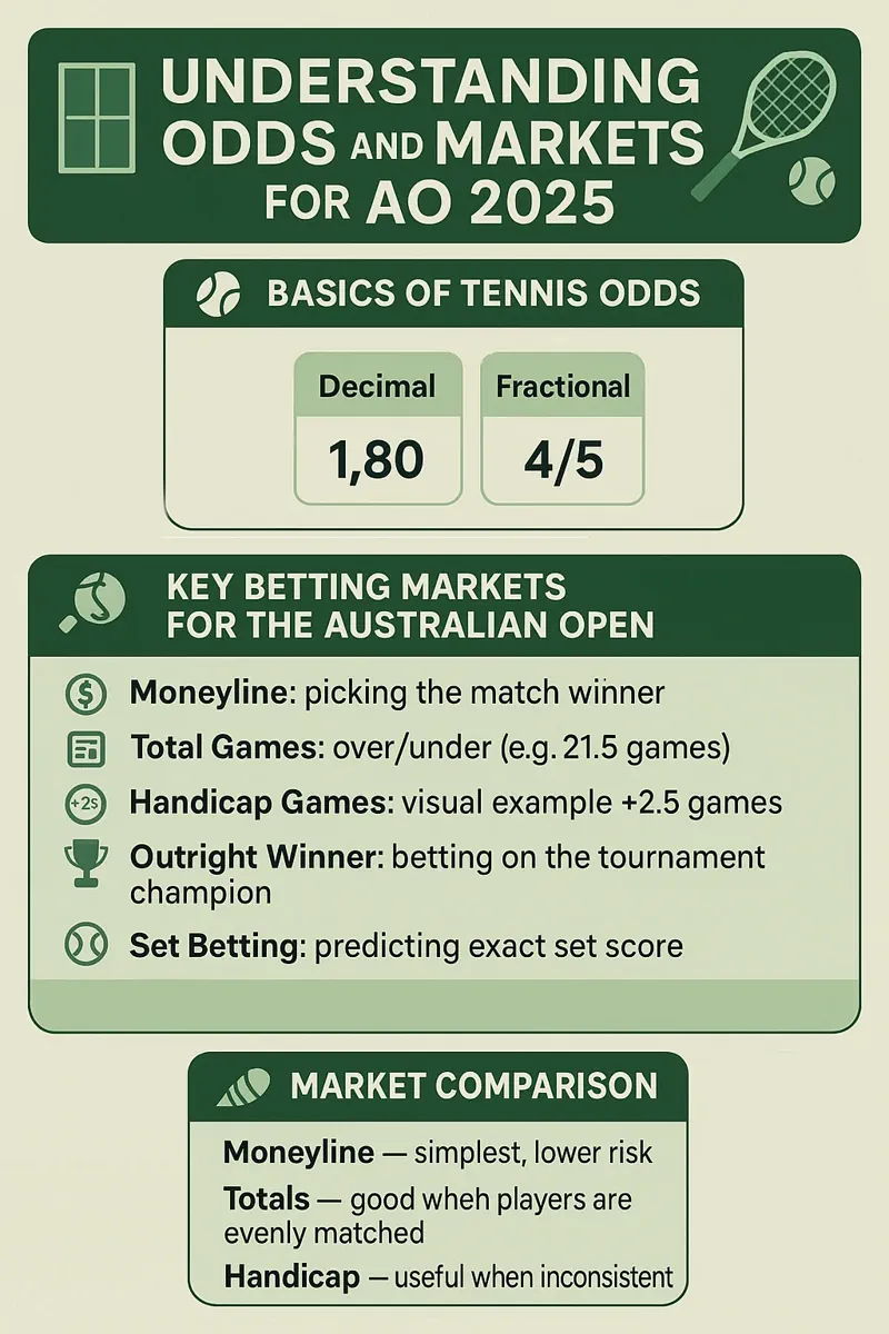Understanding Odds and Markets infogrpahic