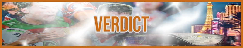 Verdict banner