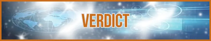 Verdict banner