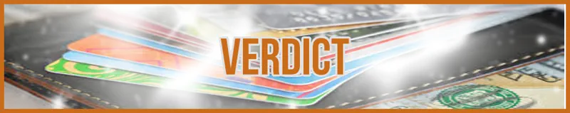 Verdict banner