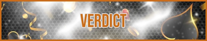 Verdict banner