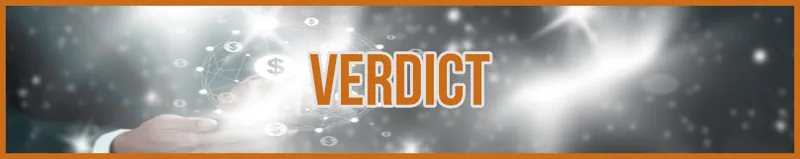 Verdict banner