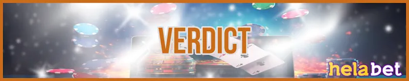 Verdict banner
