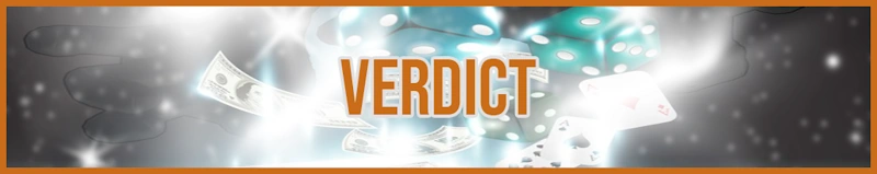 Verdict banner