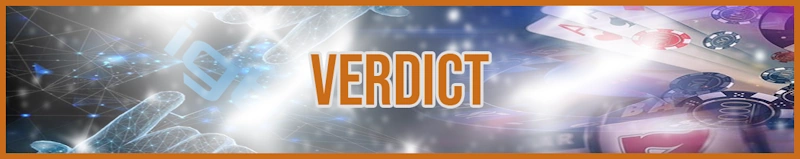 Verdict banner