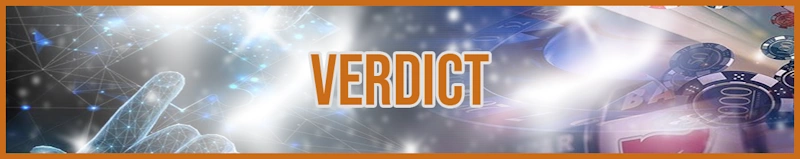 Verdict banner