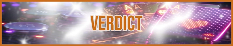 Verdict banner