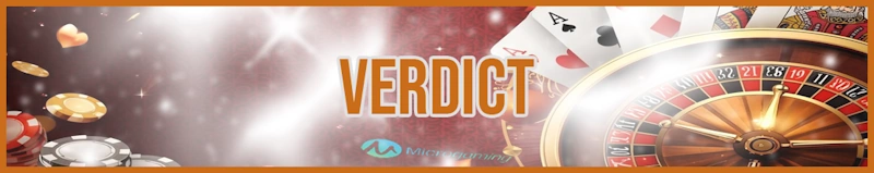 Verdict banner