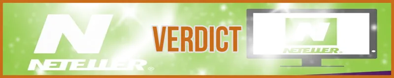 Verdict banner