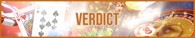 Verdict banner