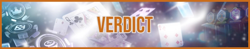 Verdict banner