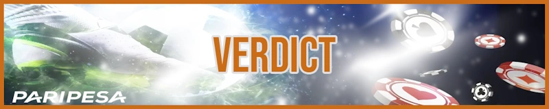 Verdict banner
