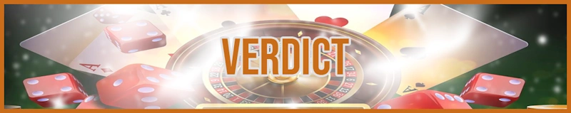 Verdict banner