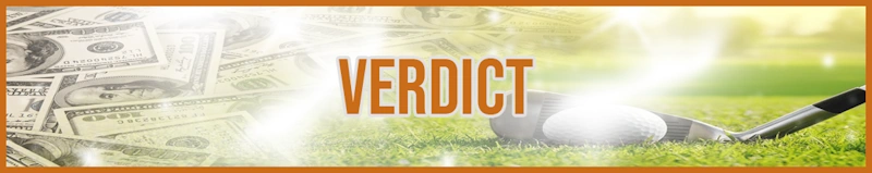 Verdict banner